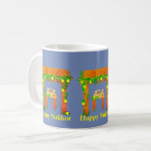 Happy Sukkot, Personalisiert Kaffeetasse (Vorderseite Links)