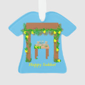 Happy Sukkot, Personalisiert Ornament (Rückseite)