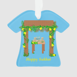 Happy Sukkot, Personalisiert Ornament