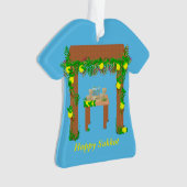 Happy Sukkot, Personalisiert Ornament (Vorderseite)