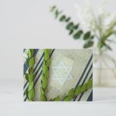 Happy Sukkot! Postkarte (Stehend Vorderseite)