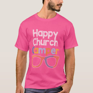 Happy Summer Church Camping Crew letzten Schultag T-Shirt