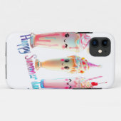 Happy Summer Day Case-Mate iPhone Hülle (Rückseite (Horizontal))
