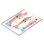 Happy Summer Day Notizblock (Linke Seite)