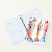 Happy Summer Day Notizblock (Innenseite)