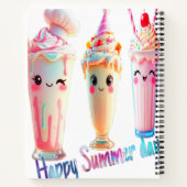 Happy Summer Day Notizblock (Rückseite)