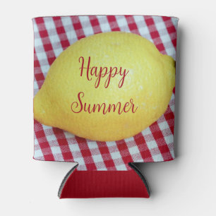 Happy Summer Individuelle Name Text Lemon Picnic S Dosenkühler
