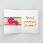 Happy Summer! Karte (Innenseite)