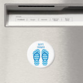 Happy Summer Magnet mit Flip Flops (In Situ (Geschirrspüler))