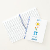 Happy Summer Notebook Notizblock (Innenseite)