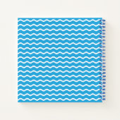 Happy Summer Pattern Notebook Notizblock (Rückseite)