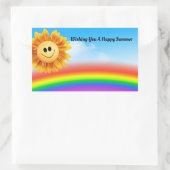 Happy Summer Sun Sticker (Tasche)