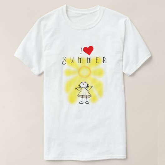 Happy Summer T - Shirt (Design vorne)