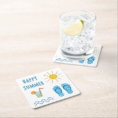 Happy Summer Untersetzer (Vor Ort)