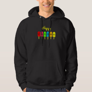 Happy Summer Vacation Ice Creme Popsicle Ice Lolly Hoodie