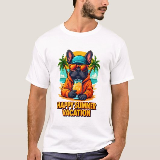 Happy Summer Vacation T-Shirt (Vorderseite)