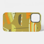 Happy Summertime Seamless Pattern iPhone Hülle (Rückseite (Horizontal))
