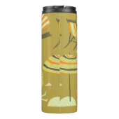 Happy Summertime Seamless Pattern Thermosbecher (Rückseite)