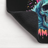 Happy Summerween Skeleton Summer Watermelon Jack-o Mousepad (Ecke)