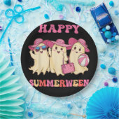 Happy Summerween Sommer Halloween Kostüme Ghost L Pappteller (Party)