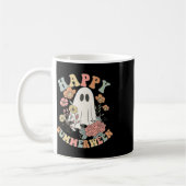 Happy Summerween Summer Floral Ghost Kaffeetasse (Links)