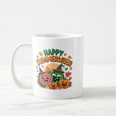 Happy Summerween Watermelon Jack-o-lantern Spaß S Kaffeetasse (Links)