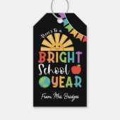 Happy Sun ein schönes Schuljahr vom Lehrer Geschenkanhänger (Vorderseite)