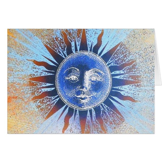 Happy Sun face (Vorderseite (Horizontal))