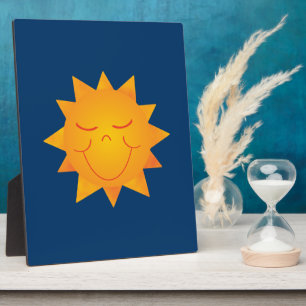 Happy Sun Fotoplatte