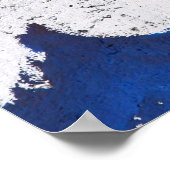 Happy Sun Gesicht lächelnd Poster (Ecke)