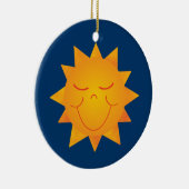 Happy Sun Keramik Ornament (Rechts)