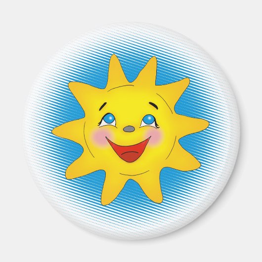 Happy Sun Magnet (Vorne)