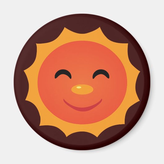 Happy Sun Magnet (Vorne)