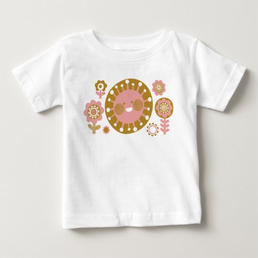 Happy Sun, Niedliches T-Shirt (Vorderseite)