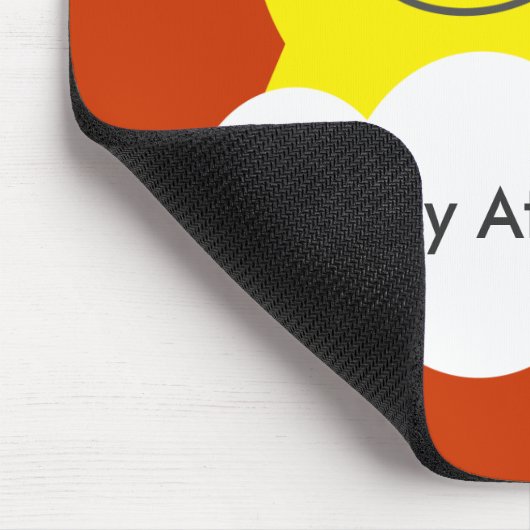 Happy Sun "One Day at a Time" Mousepad (Ecke)