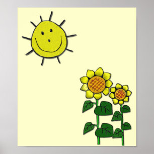 Happy Sun Poster