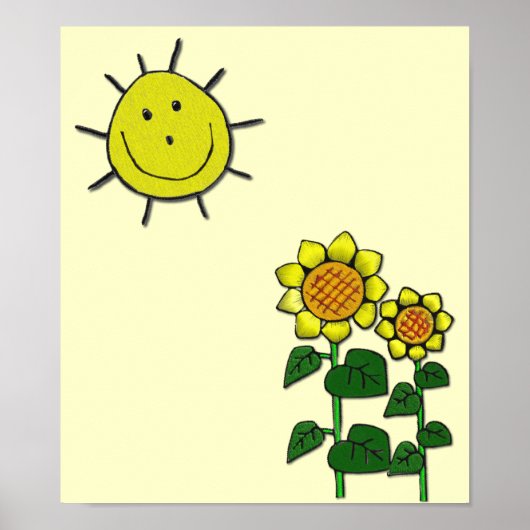 Happy Sun Poster (Vorne)