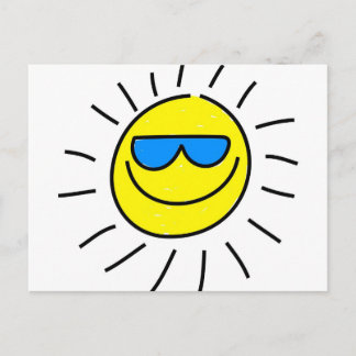 Happy Sun Postkarte