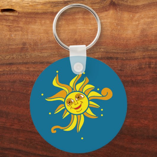 Happy Sun Schlüsselanhänger (Vorderseite)