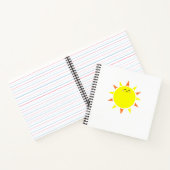 Happy Sun Spiral Notebook Notizblock (Innenseite)