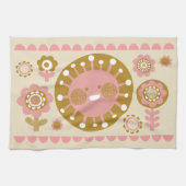 Happy Sun Tea Handtuch (Horizontal)