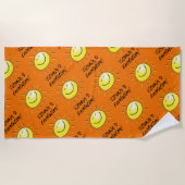 Happy Sun - Vitamin-D-Revolution Strandtuch (Vorderseite)