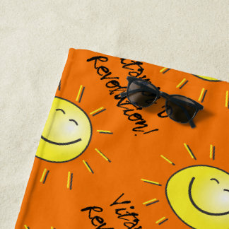 Happy Sun - Vitamin-D-Revolution Strandtuch