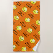 Happy Sun - Vitamin-D-Revolution Strandtuch (Vorderseite)