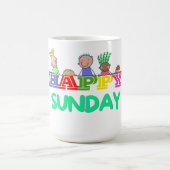 Happy Sunday Kaffeetasse (Mittel)