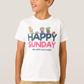 Happy Sunday T-Shirt (Vorderseite)