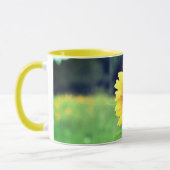 Happy Sunflower Keramik Tasse (Links)