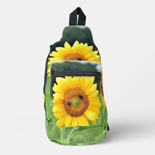 Happy Sunflower Sling Bag (Vorderseite)