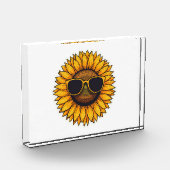 Happy Sunflower Summer Fotoblock (Links)