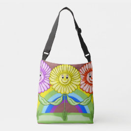 Happy Sunflowers Tote Bag Tragetaschen Mit Langen Trägern